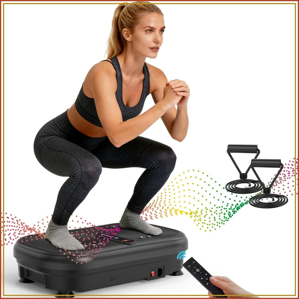 Home Gym Weight Machine - منصة اهتزاز AXV للياقة البدنية، جهاز