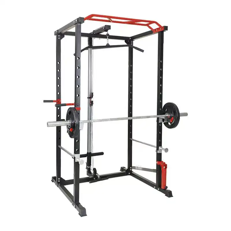 Squat Rack Power - معدات رياضية تجارية: رف سكوّات سميث