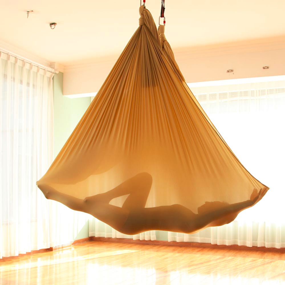 Yoga Trapeze Swing - أرجوحة متأرجحة لليوجا واللياقة البدنية مقاس