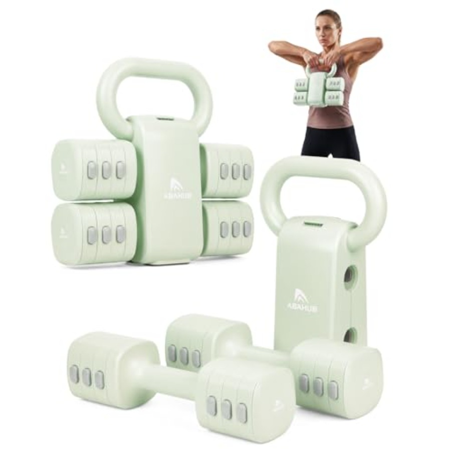 Home Gym Kettlebells - مجموعة دمبلز للتمارين المنزلية: أوزان قابلة