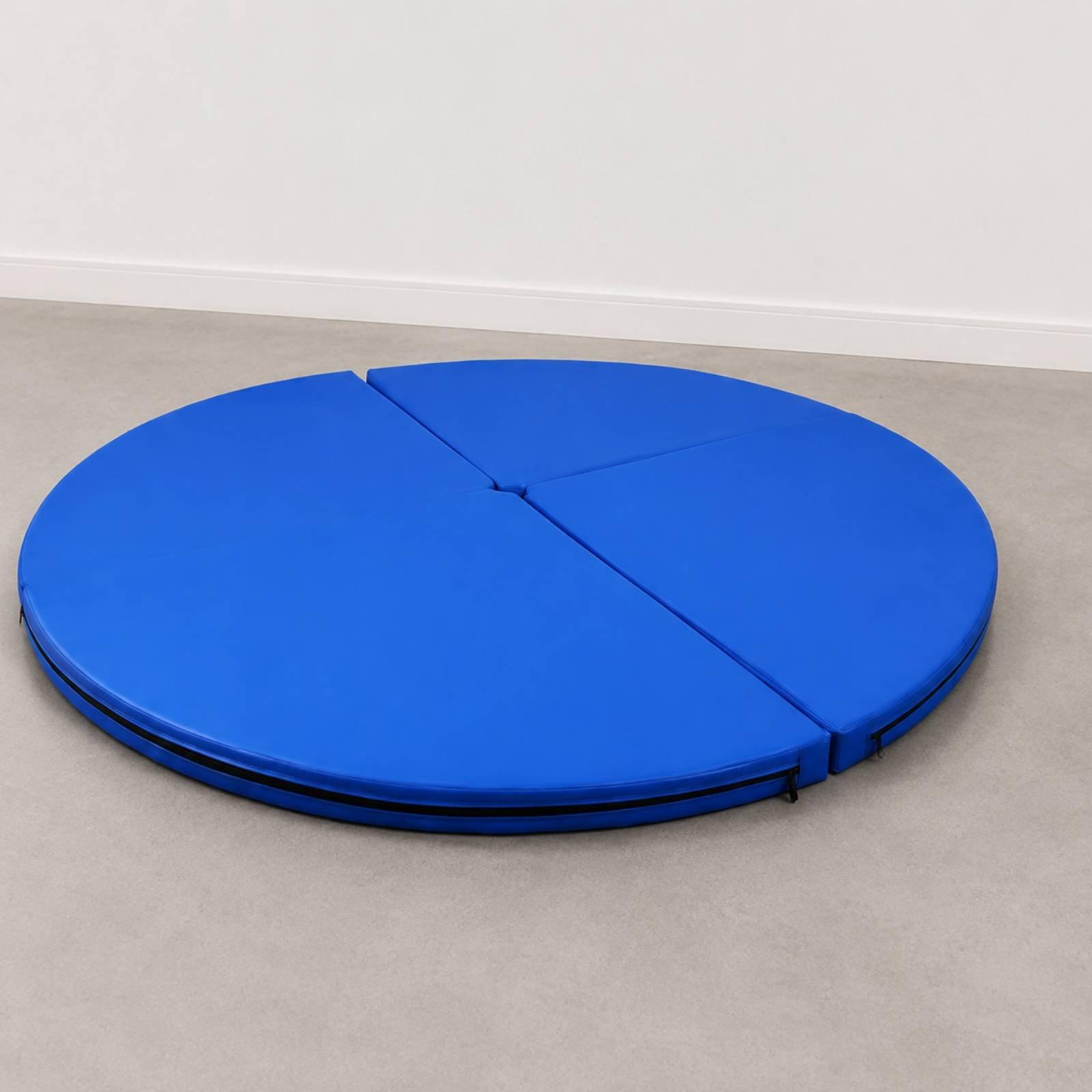 بساط تدريب الجمباز دائري الشكل - مراجعة Gymnastics Mat Thick وسعره