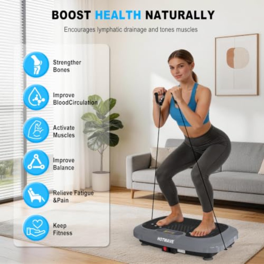 جهاز لوحة الاهتزاز المنزلي للت - مراجعة Home Gym Weight Machine وسعره