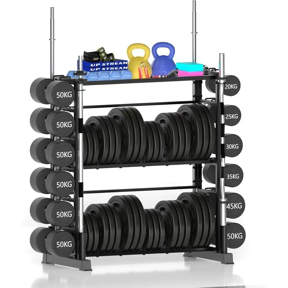 رف تخزين أوزان للصالة الرياضية - مراجعة Home Gym Kettlebells وسعره