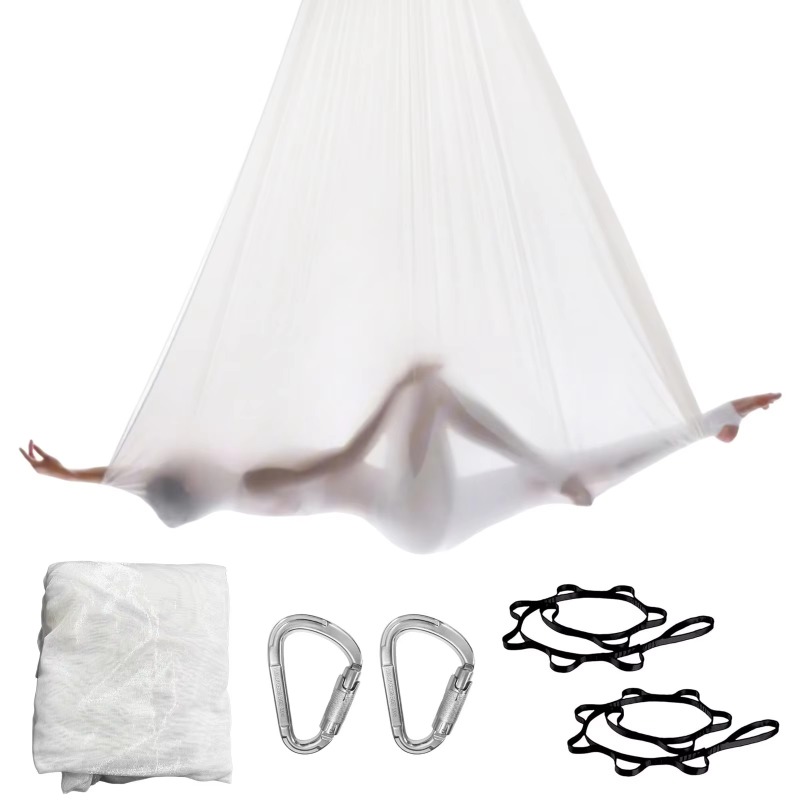أرجوحة يوغا هوائية بنفسجية الل - مراجعة Yoga Trapeze Swing وسعره