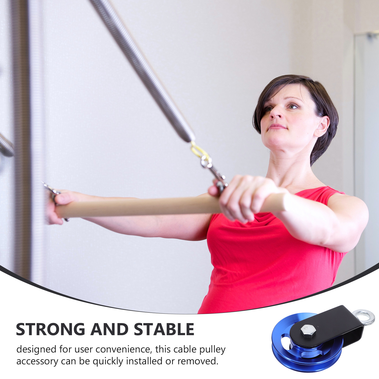 عجلة بكرة كابل من الألومنيوم ا - مراجعة Home Gym Equipment Diy وسعره