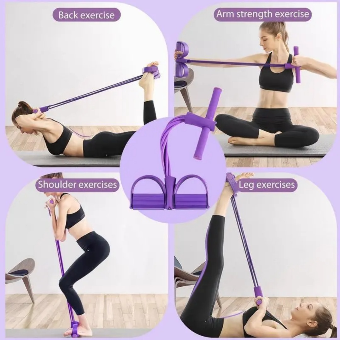 21 شريط مقاومة للياقة البدنية  - مراجعة Home Gym Weight Machine وسعره