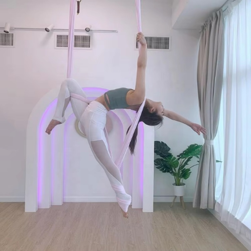 أرجوحة يوغا هوائية احترافية سو - مراجعة Yoga Trapeze Swing وسعره