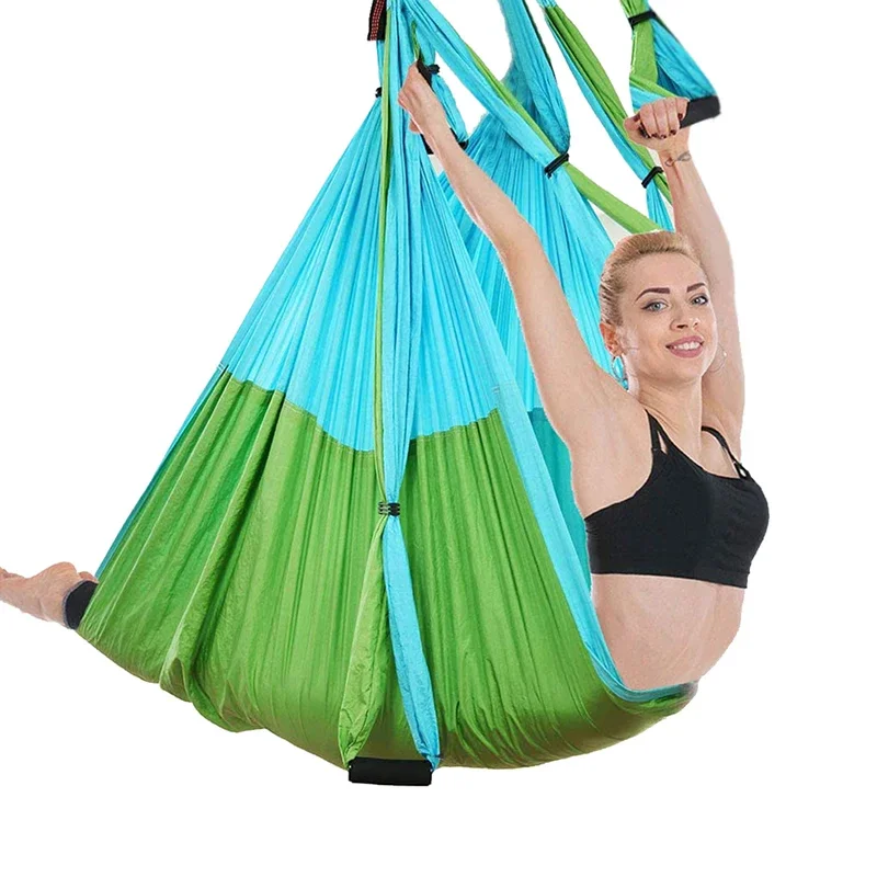 أرجوحة يوغا هوائية بـ 6 مقابض  - مراجعة Yoga Trapeze Swing وسعره