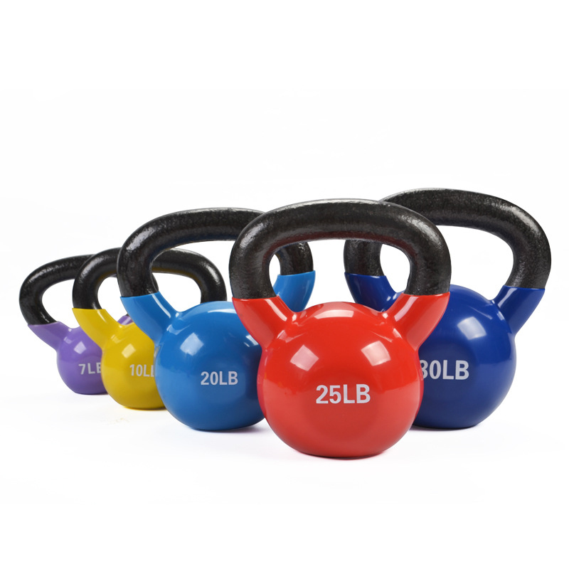 كيتل بيل فينيل مغطى للاستخدام  - مراجعة Home Gym Kettlebells وسعره