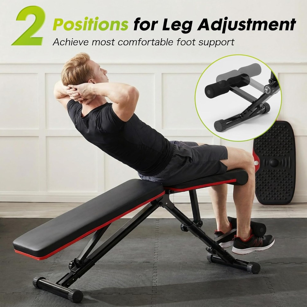 مقعد تدريب قابل للتعديل لتمرين - مراجعة Home Gym Weights وسعره