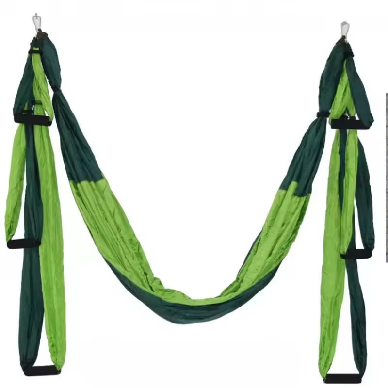 أرجوحة يوغا هوائية مع أحزمة طو - مراجعة Yoga Trapeze Swing وسعره