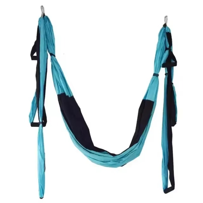 أرجوحة يوغا هوائية مع أحزمة طو - مراجعة Yoga Trapeze Swing وسعره
