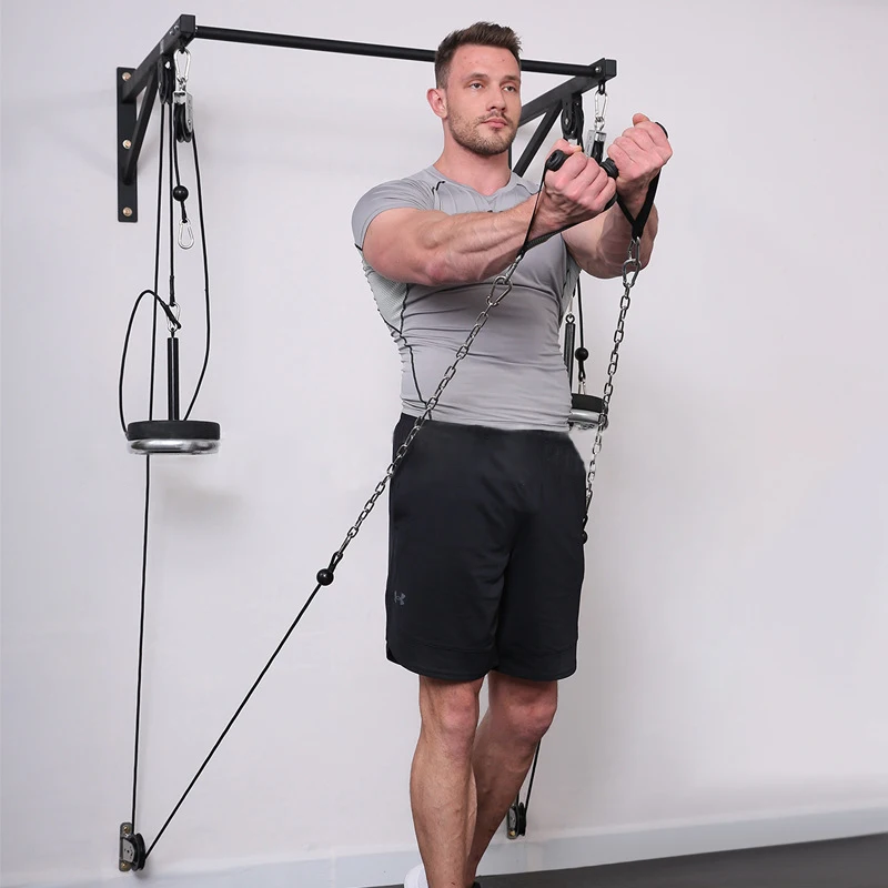 نظام كابل بكرة اللياقة البدنية - مراجعة Home Gym Equipment Diy وسعره