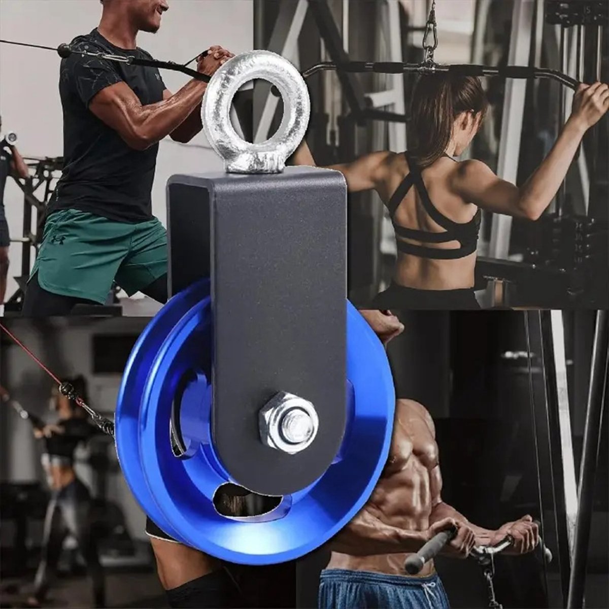 وصل حديثًا: بكرة كابل مع حزام  - مراجعة Home Gym Equipment Diy وسعره