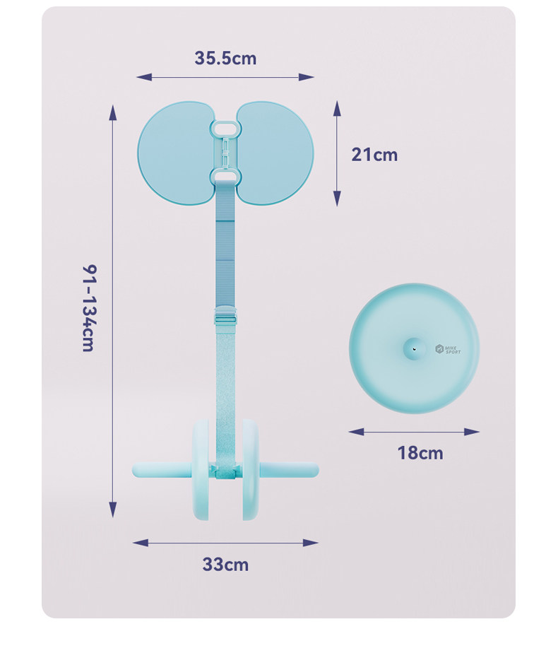 دعم الكوع عجلة البطن المنزل ال - مراجعة Home Gym Second وسعره