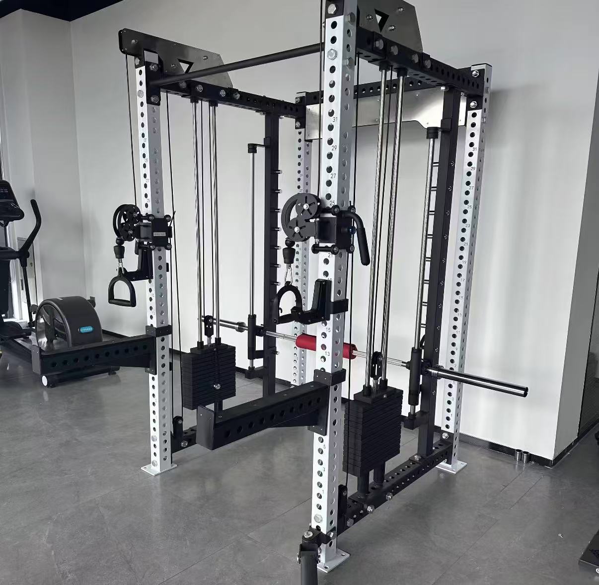 جهاز تمارين متعدد الوظائف للصا - مراجعة Squat Rack Power وسعره