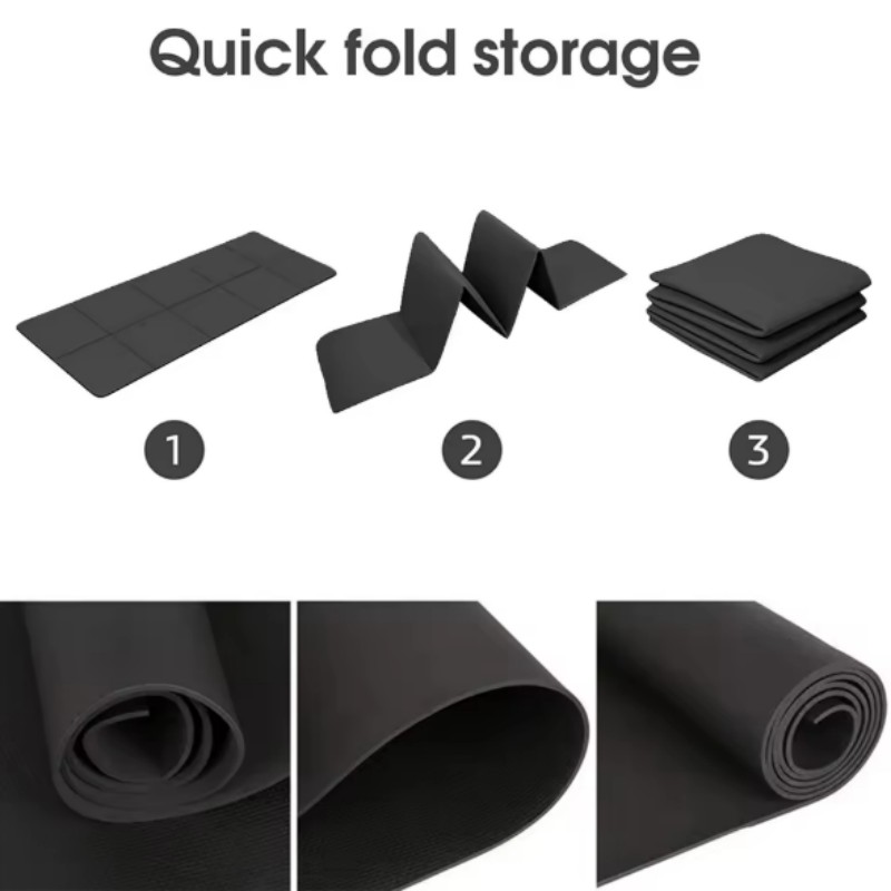 اليوغا حصيرة المضادة للانزلاق  - مراجعة Gymnastics Mat Thick وسعره