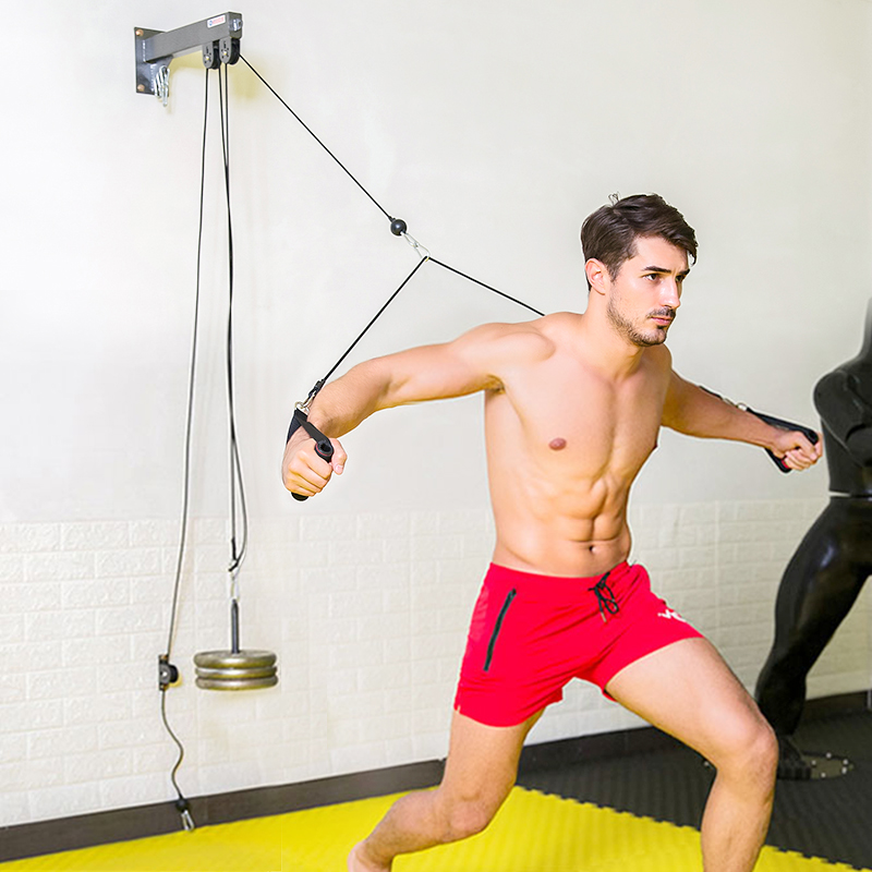 نظام بكرات عالمي يمكنك تركيبه  - مراجعة Home Gym Equipment Diy وسعره