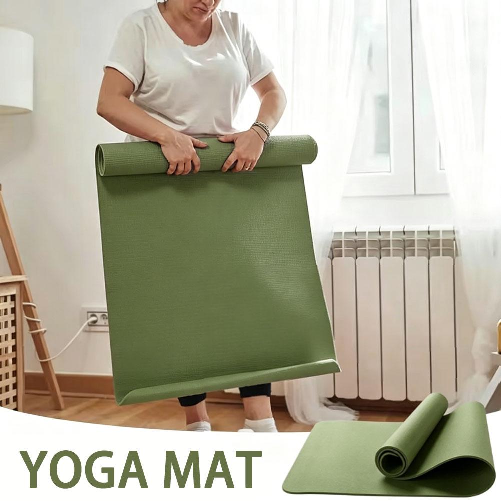 سجادة يوجا سميكة مضادة للانزلا - مراجعة Gymnastics Mat Thick وسعره