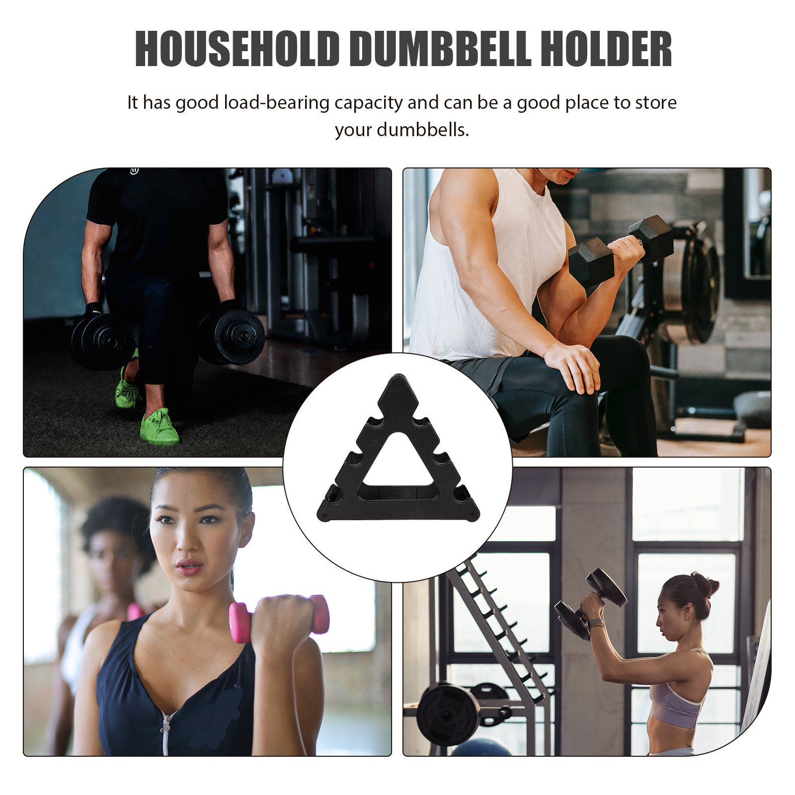 Three Level Dumbbell Stand Pla - مراجعة Home Gym Design Ideas وسعره