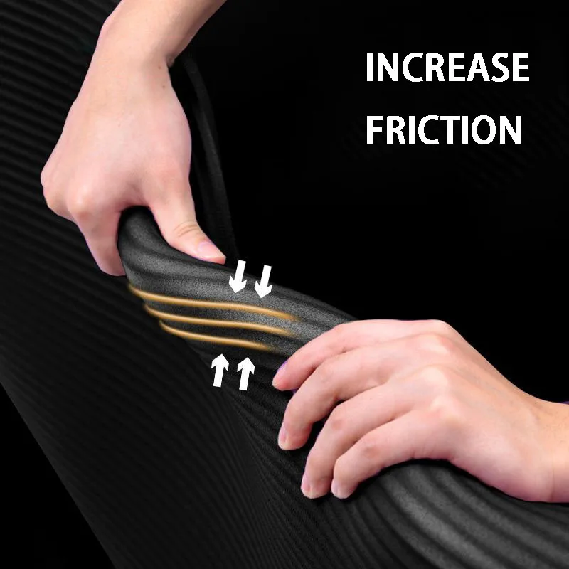 حصيرة يوجا مانعة للإنزلاق للرج - مراجعة Gymnastics Mat Thick وسعره