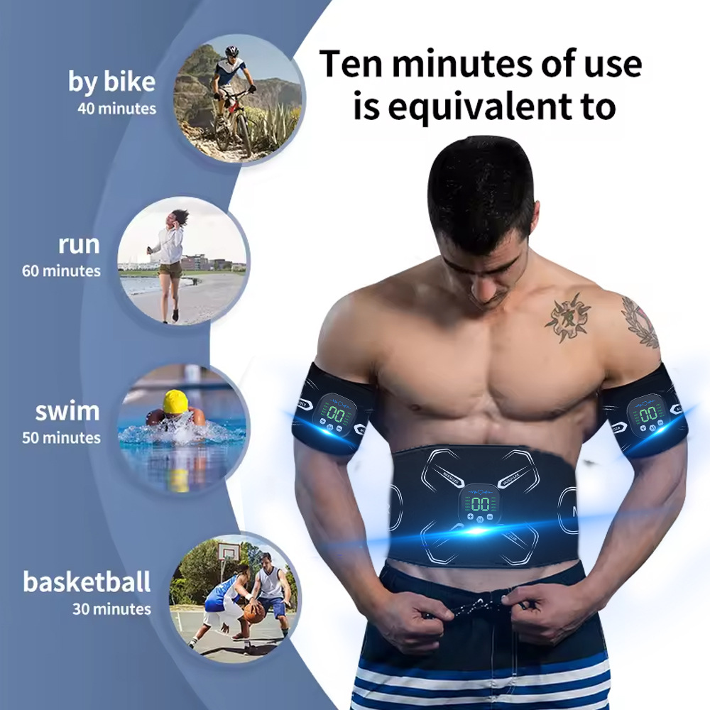 جهاز تحفيز العضلات الكهربائي E - مراجعة Home Gym Weight Machine وسعره