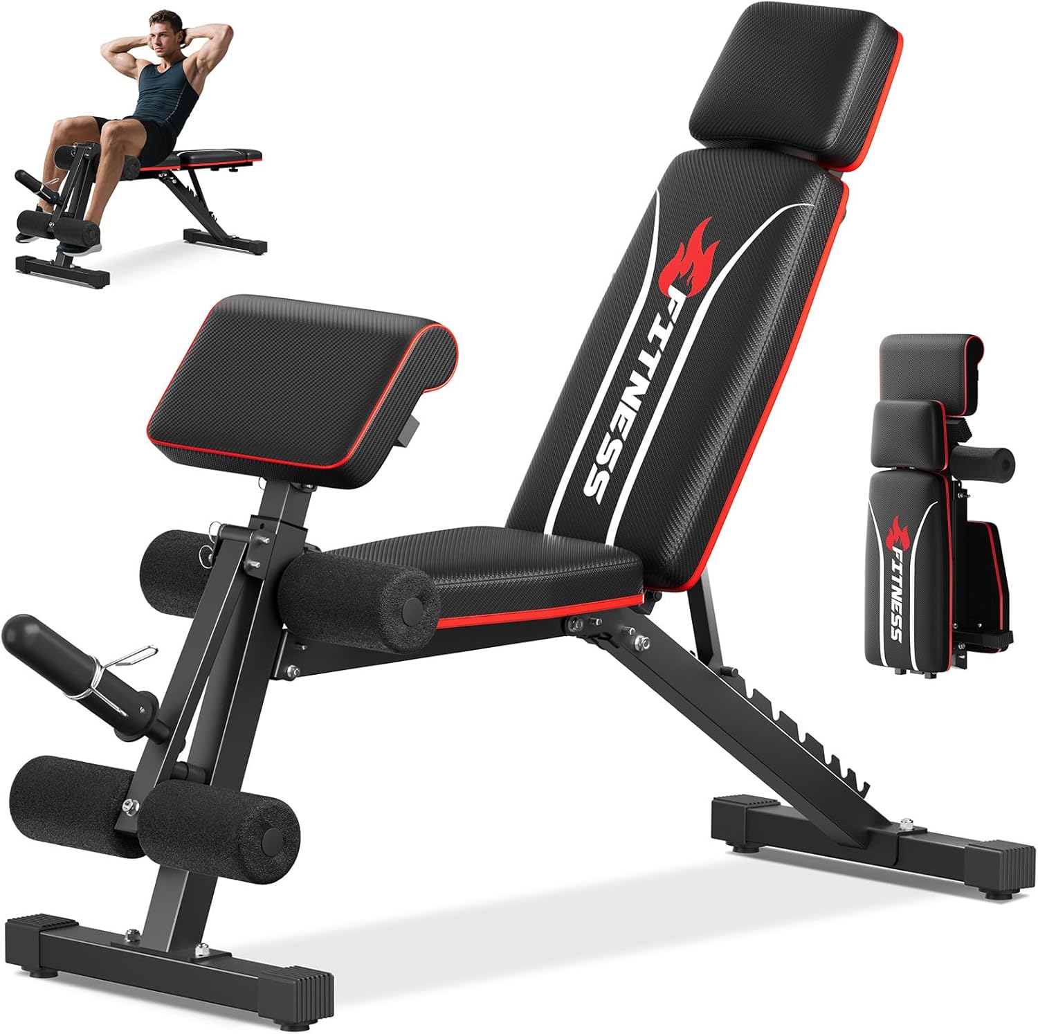 مقعد أوزان قابل للطي للصالة ال - مراجعة Home Gym Weights وسعره