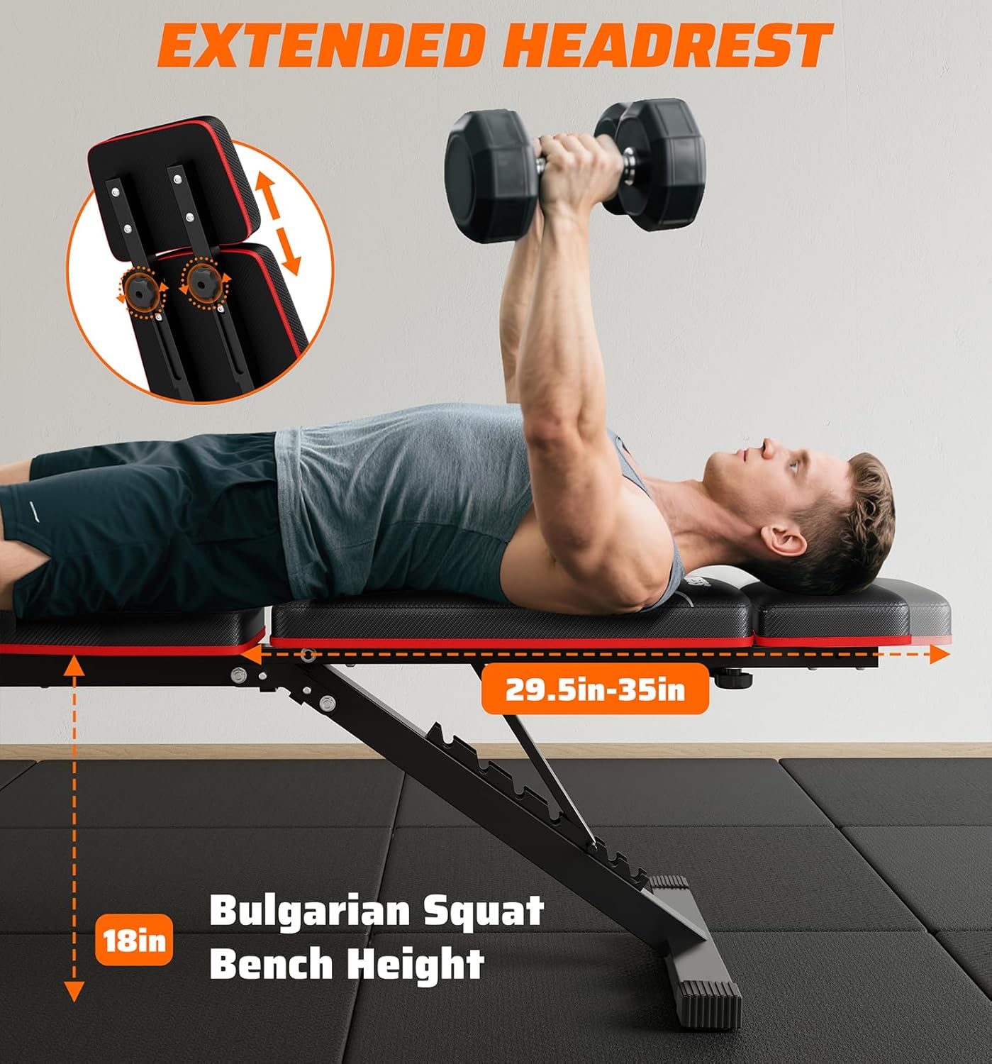 مقعد أوزان قابل للطي للصالة ال - مراجعة Home Gym Weights وسعره