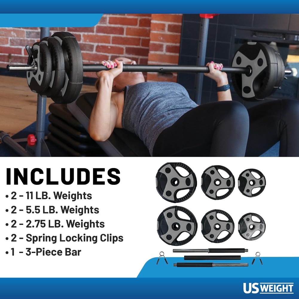 مجموعة أثقال باربل مثالية للصا - مراجعة Home Gym Weights وسعره